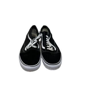 Vans Black Suede Skate Shoes Mens 13